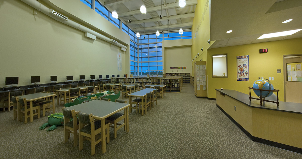 Interior design view at Allapattah Flats K8 School in Port Saint Lucie, FL 